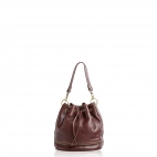 Full grain leather ladies bag