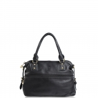 Full grain leather ladies bag