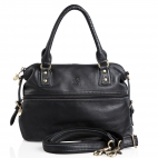 Full grain leather ladies bag