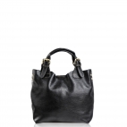 Full grain leather ladies bag