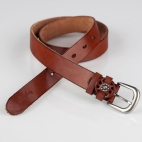 Ремень женский, натуральная кожа,  Арт. B0134, 102x2,8см
