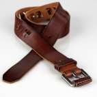 Ремень женский, натуральная кожа,  Арт. B0138 110x3,8см 