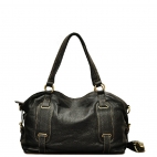 Full grain leather ladies bag