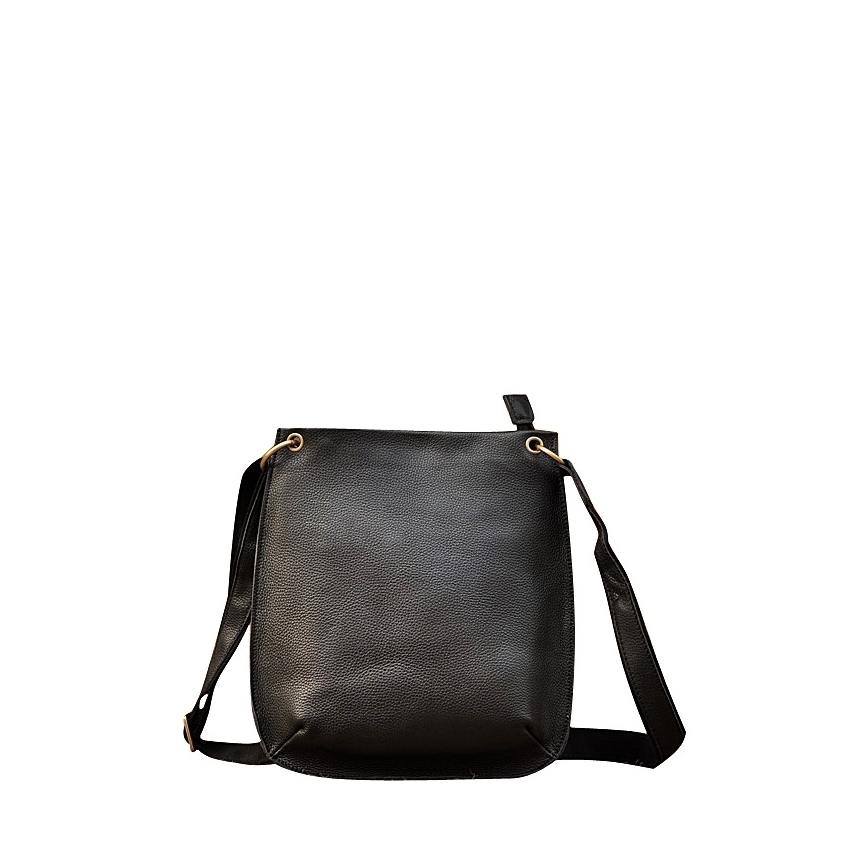 Full grain leather ladies bag