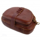 Full grain leather ladies bag